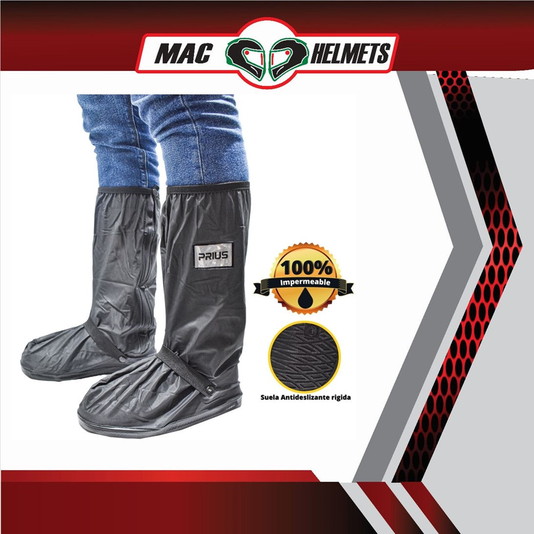 Zapatones 100% Impermeables Prius Caña Negros