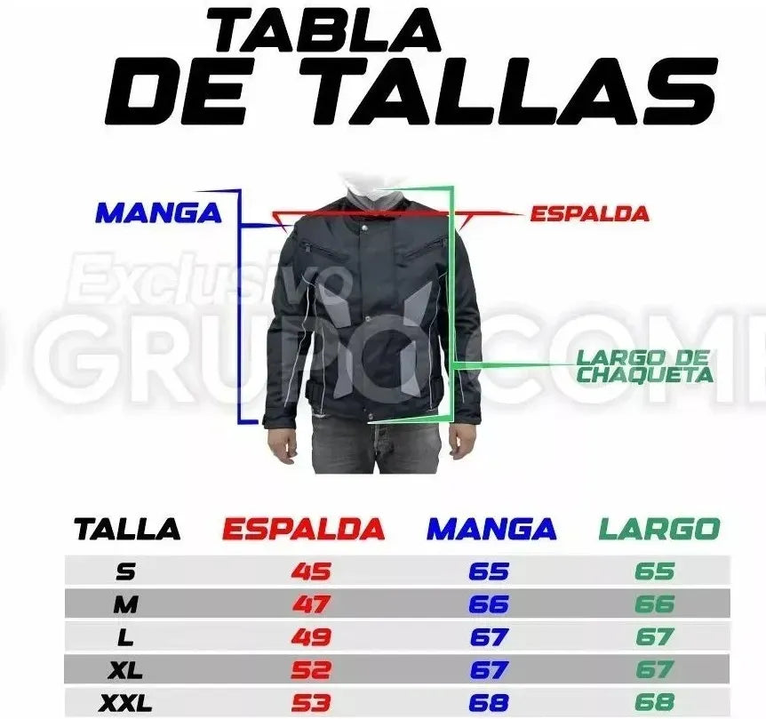Chaqueta De Protección Para Motociclistas Dama