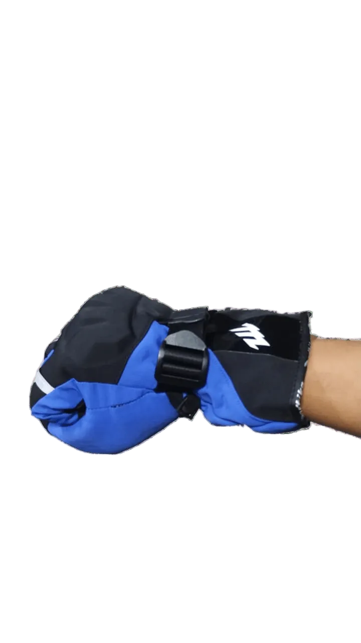 Guante Madbike Liso 100% Impermeable Azul