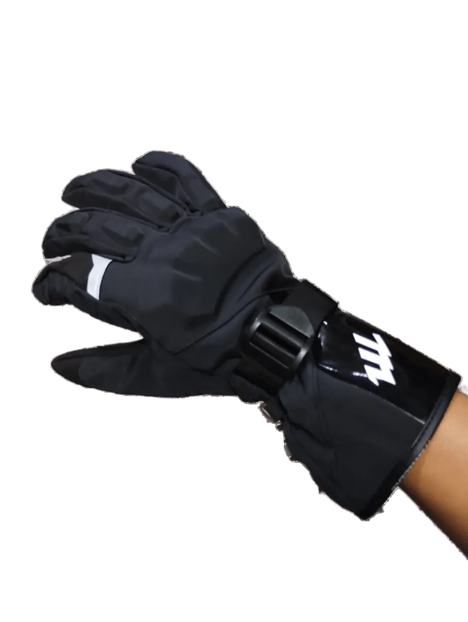 Guante Madbike Liso 100% Impermeable Negro