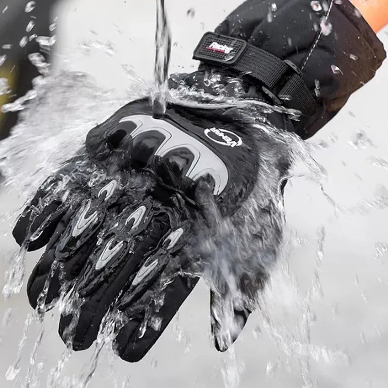 Guantes Impermeables Negro Caña Larga Puizzance