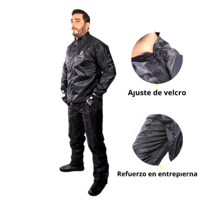 Impermeable Tipo Sudadera Over New Nacional