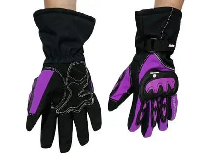 Guantes Impermeables Morado Caña Larga Puizzance
