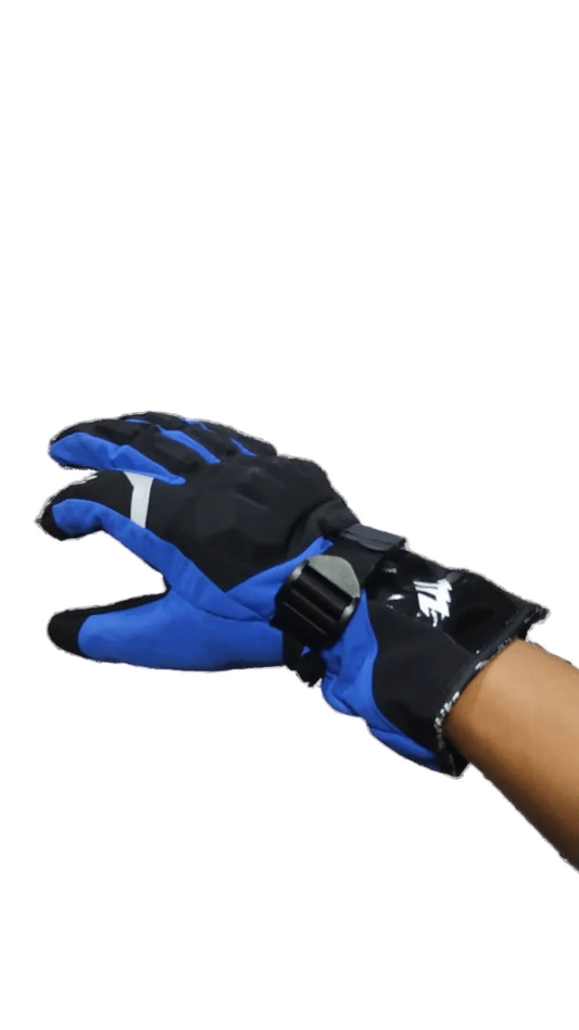 Guante Madbike Liso 100% Impermeable Azul