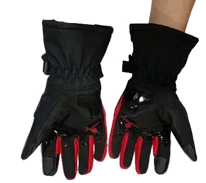 Guantes Impermeables Puizzance Caña Larga Rojo