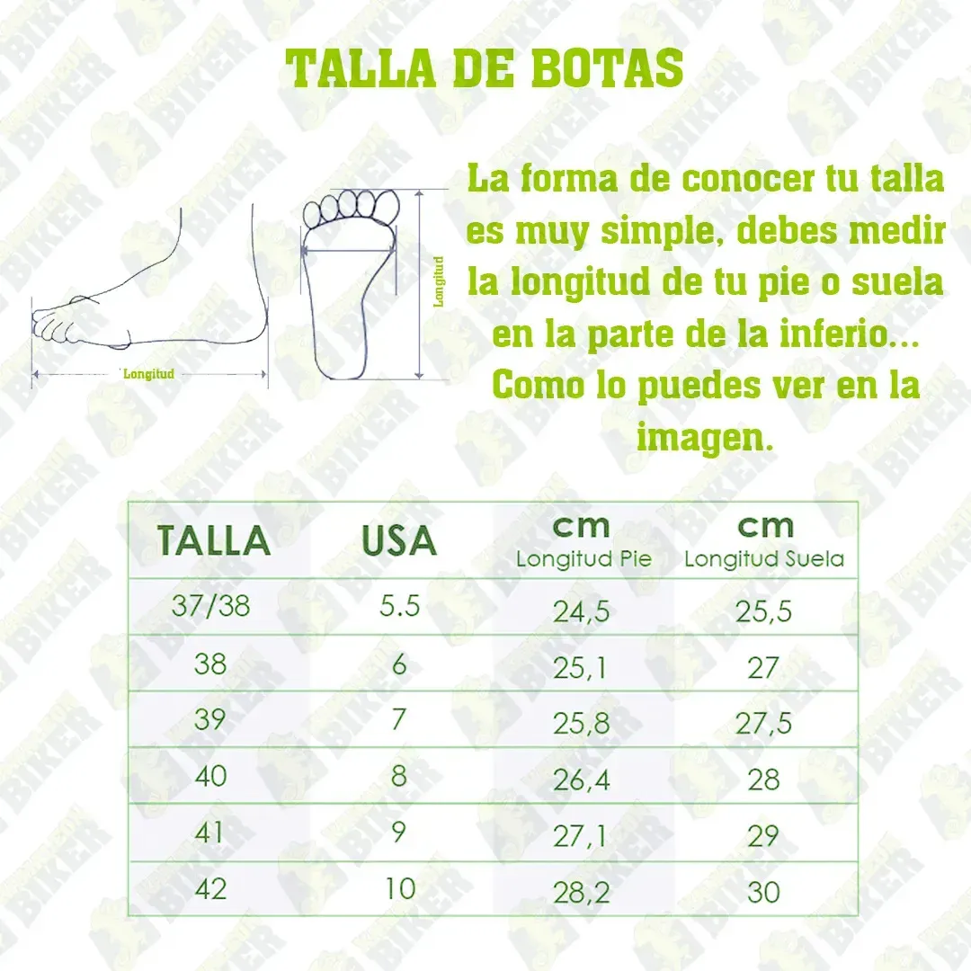 Botas de Caucho Motociclistas 100%