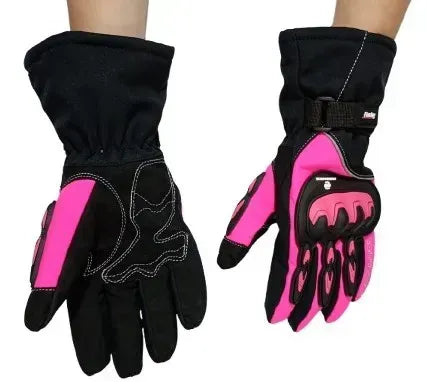 Guantes Impermeables Rosado Caña Larga Puizzance