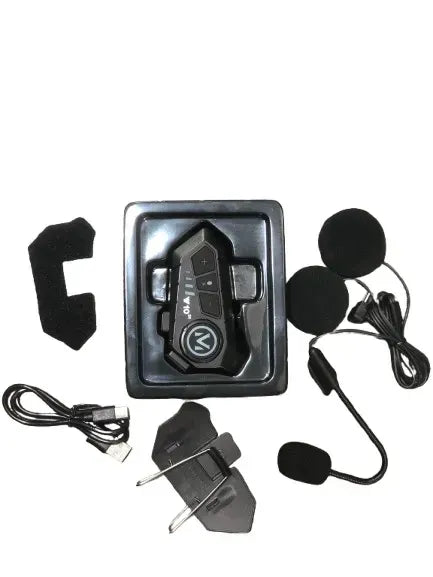 Casco Integral ICH 501 SP Negro Mate + Intercomunicador