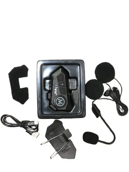 Casco Integral ICH 501 SP Negro Mate + Intercomunicador