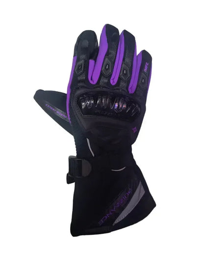 Guantes Impermeables Puizzance Caña Larga Morado