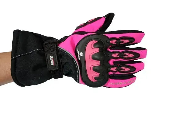 Guantes Impermeables Rosado Caña Larga Puizzance